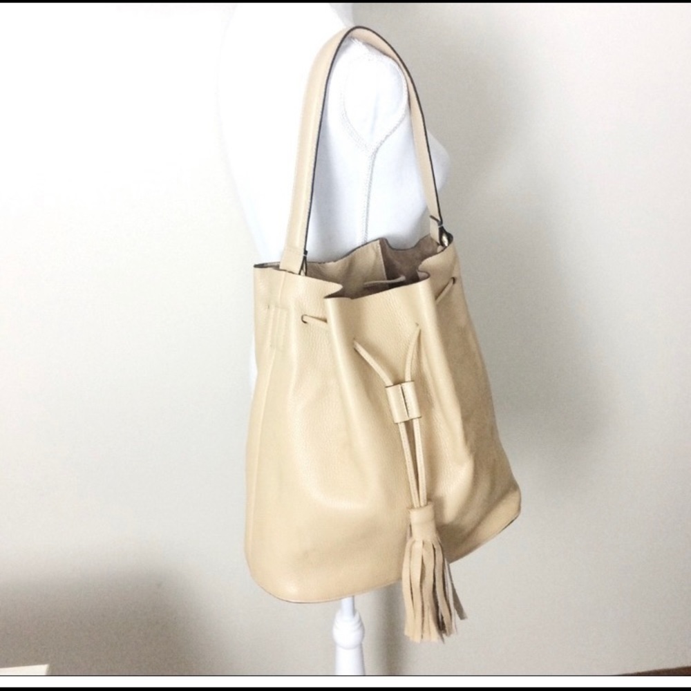 NWOT Alberta di Canio Leather Bag